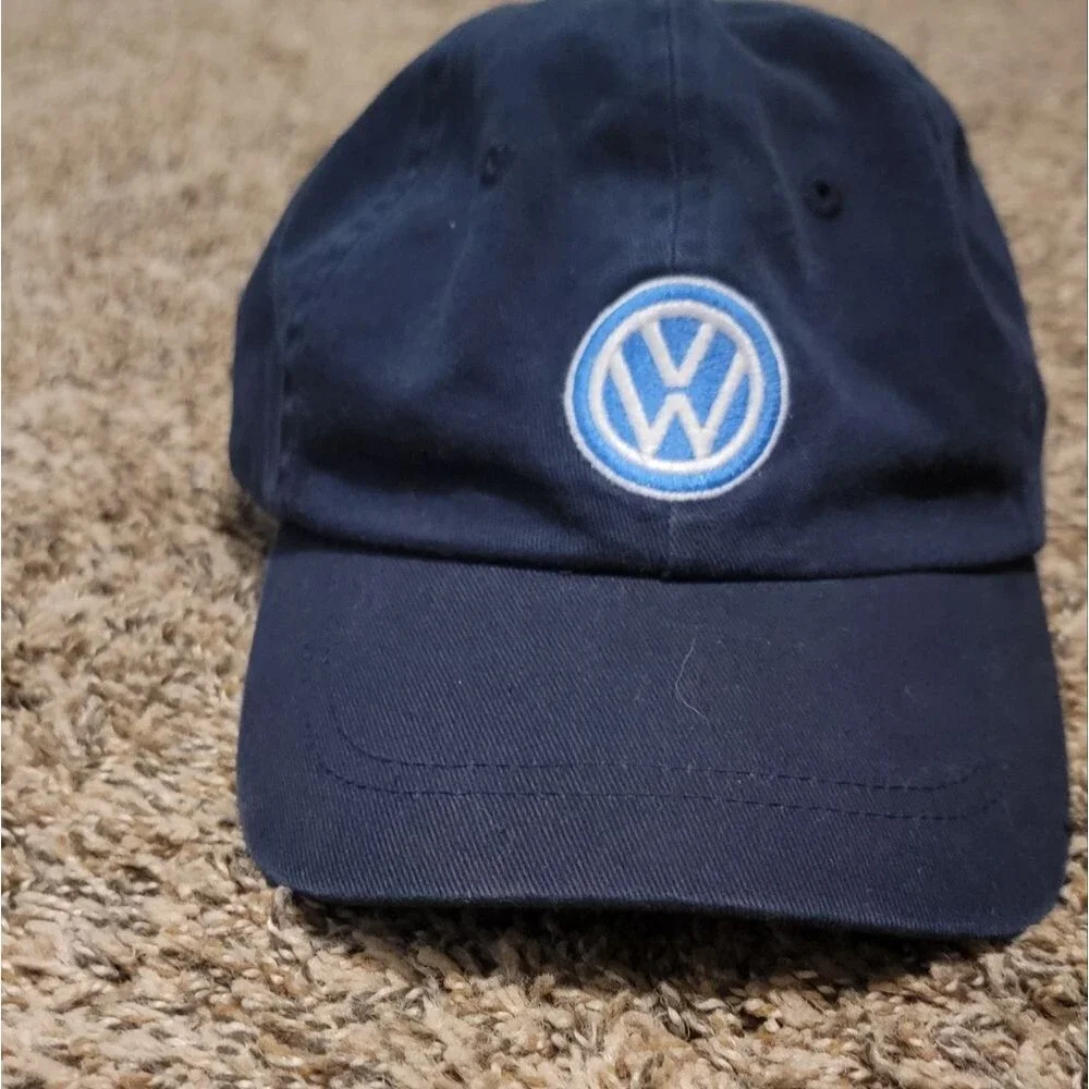 Blue and White VW Volkswagen Base Hat